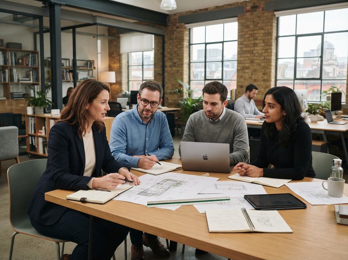 Bright Lodemere analysts reviewing predictive trading models